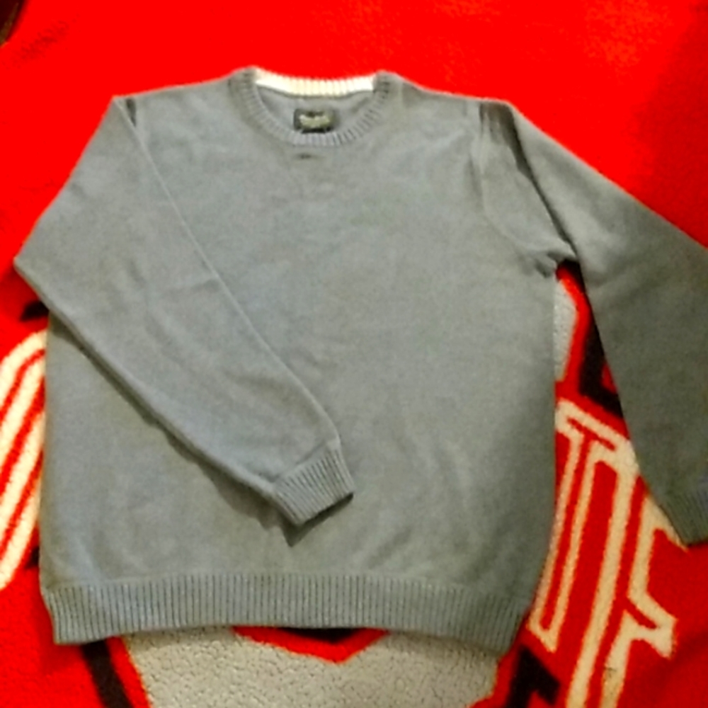 EDDIE BAUER MENS XL GREY SWEATER